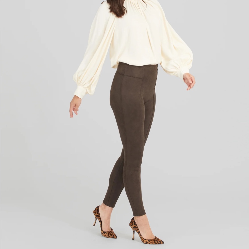 NWT! SPANX Faux Suede XS